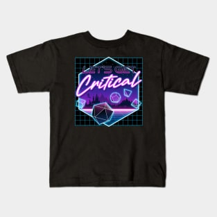 Rollplay Guild: Let's Get Critical Kids T-Shirt